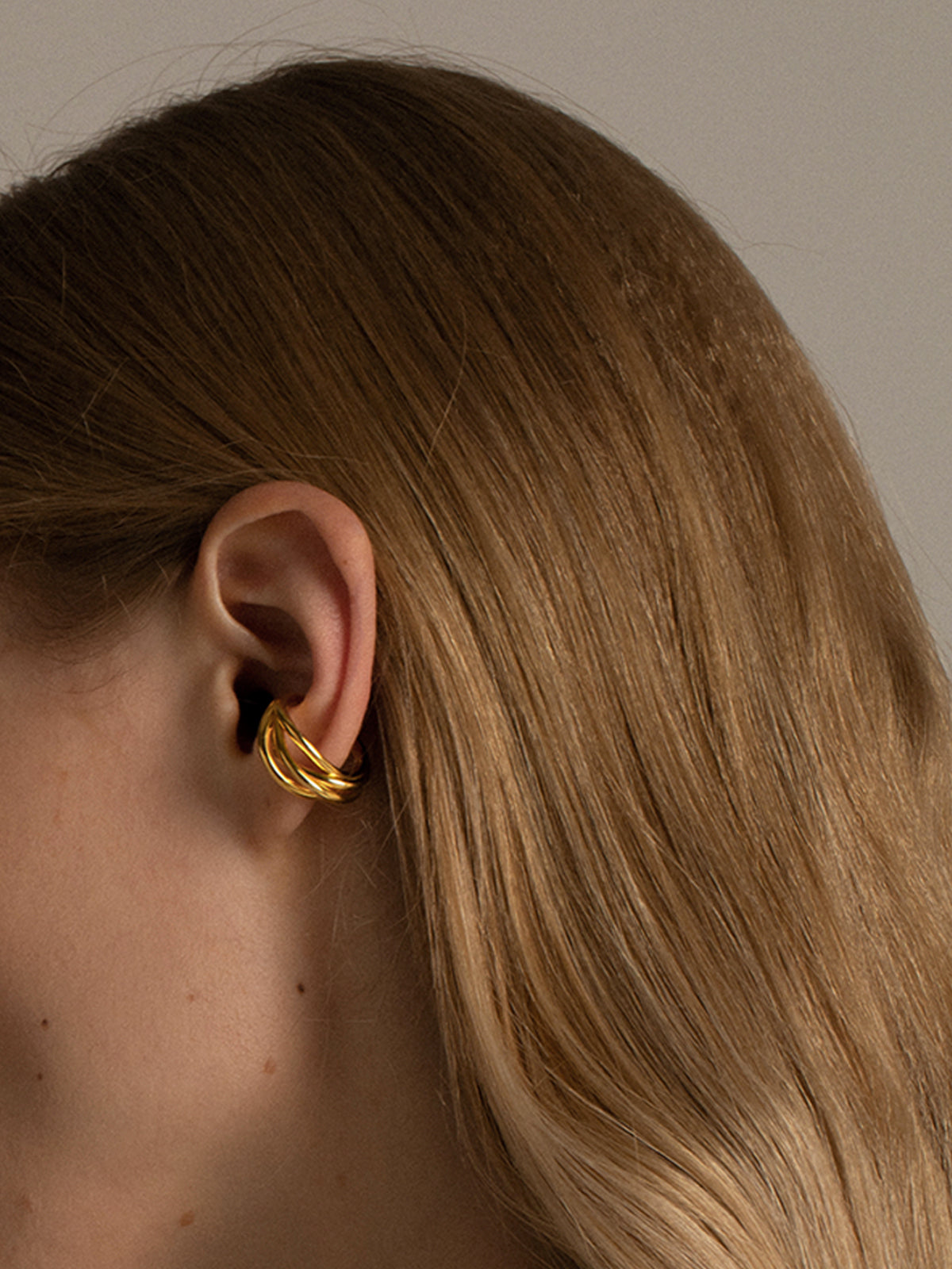 All-match Irregular Earrings Without Pierced Ears