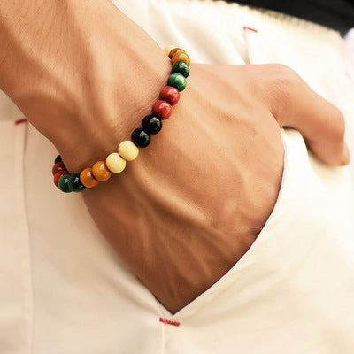 Bracelet Men Women Fashion Jewelry Healing Balance Energy Beads charm bracelets& bangles