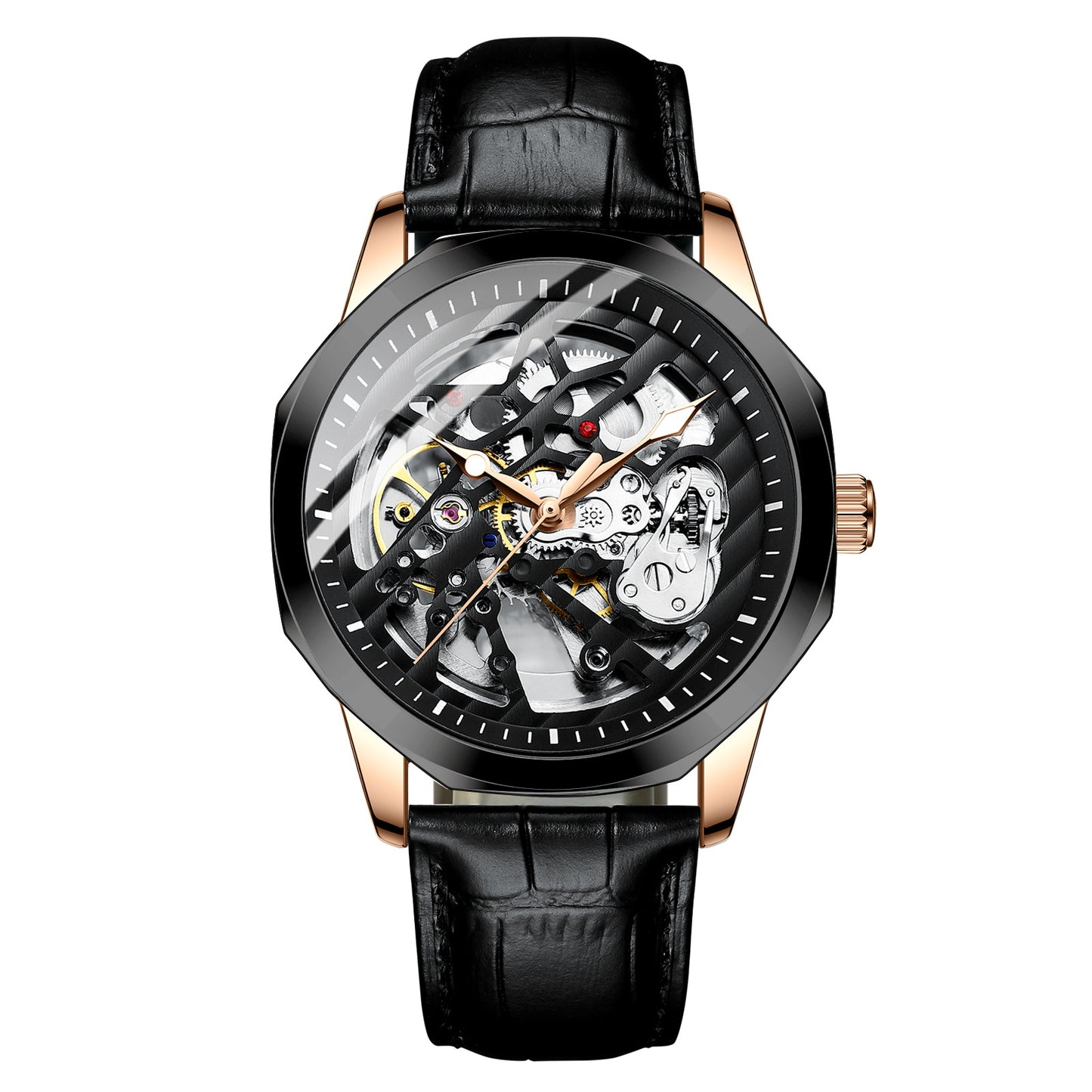 Men's Mechanical Watch Fully Automatic Hollow Out Famous