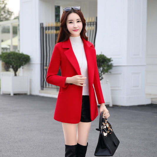 Mother Autumn And Winter Coat Noble Long Sleeves