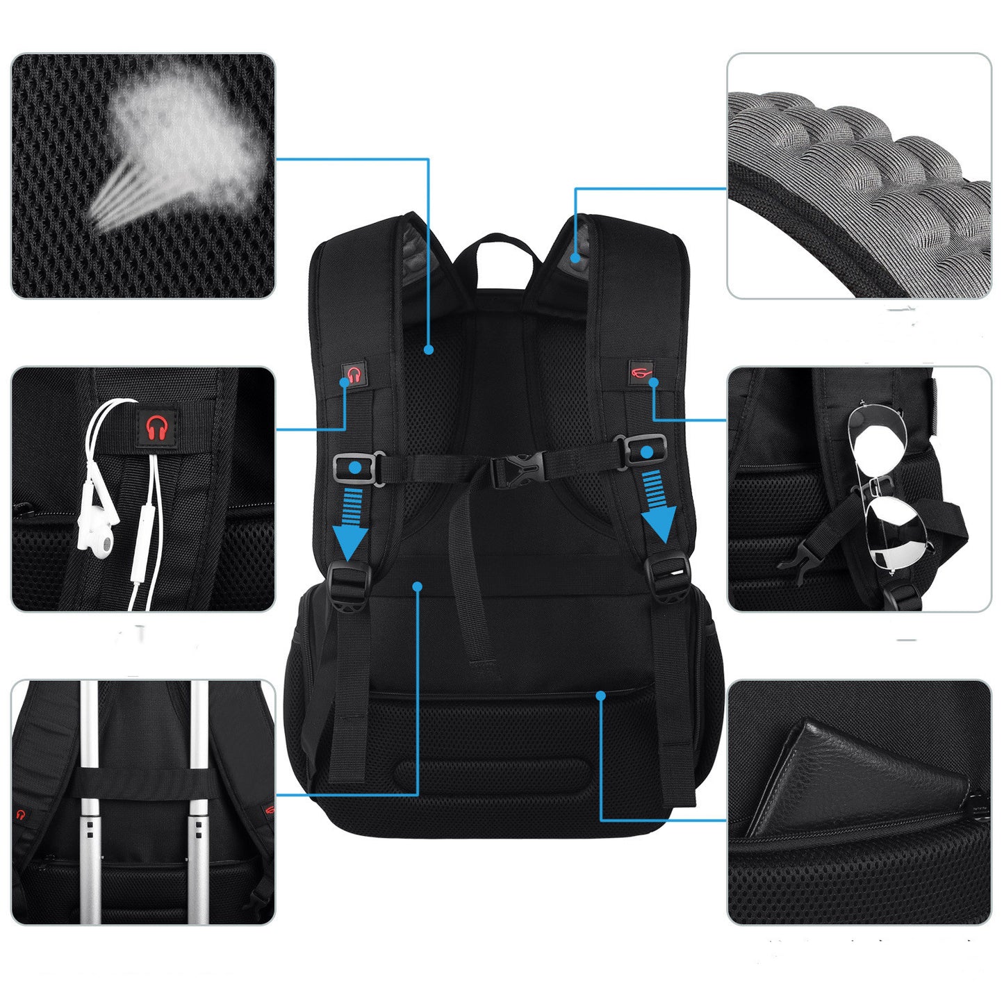 Sabre business backpack multifunctional