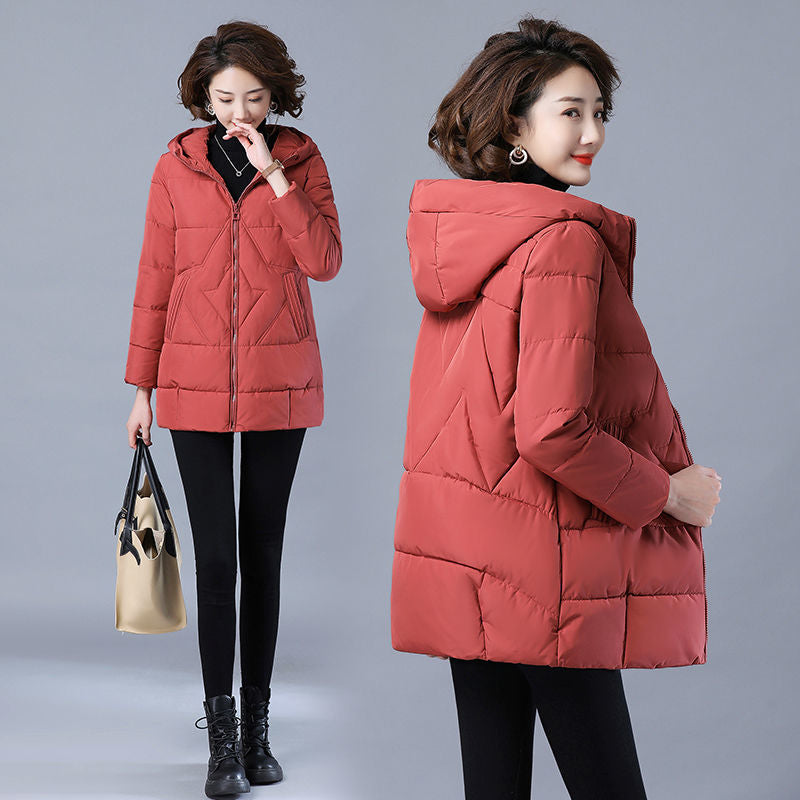 Loose Large Size Cotton-padded Western Style Padded Jacket