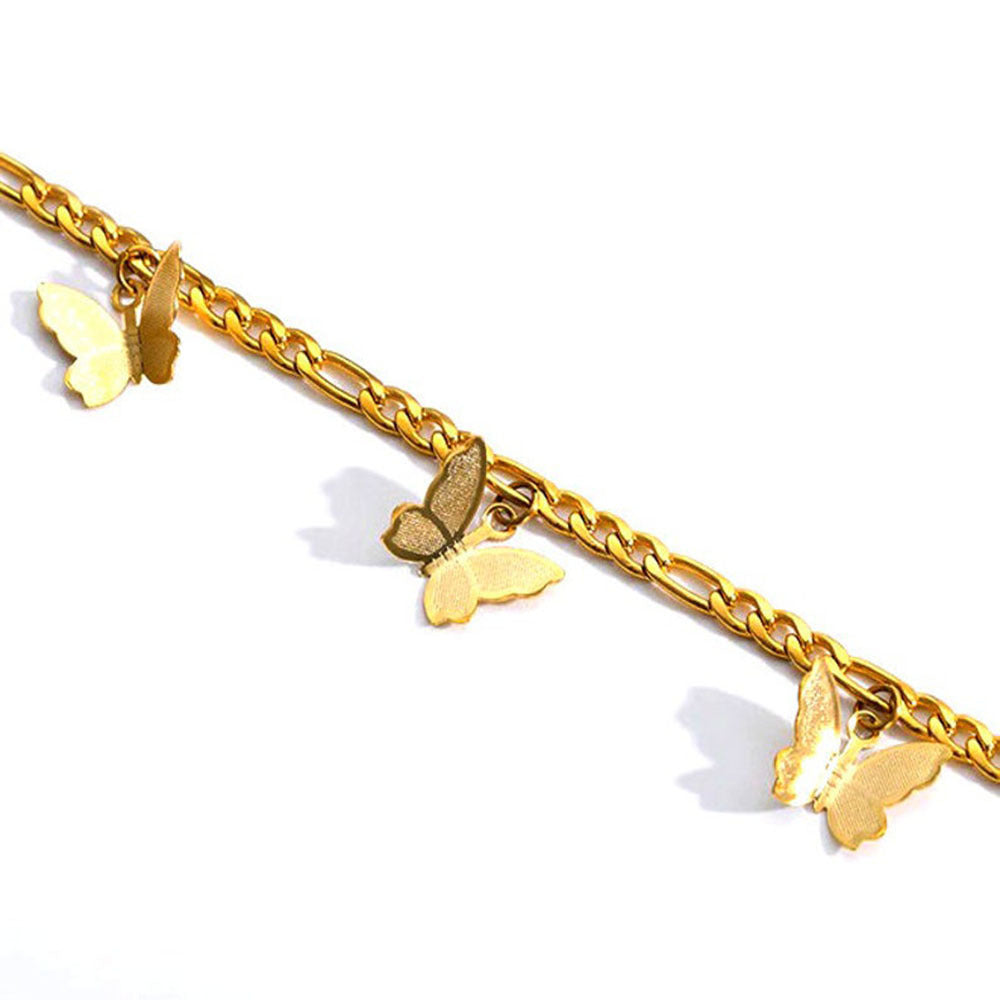 Pendant Butterfly Simple Anklet