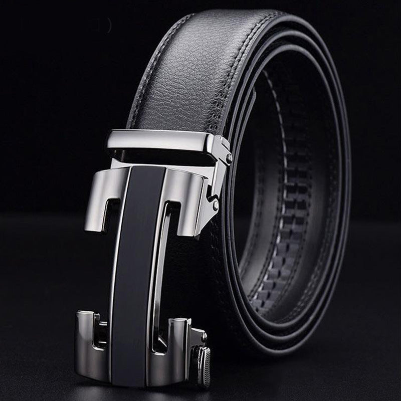 Men's Automatic Buckle Belt All Match Belt