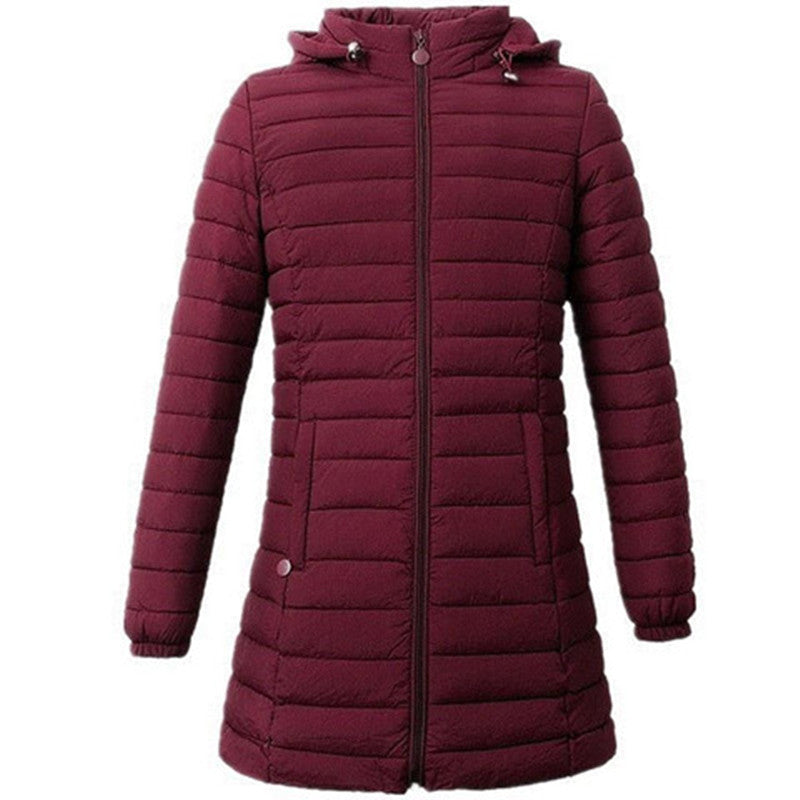 Women's Mid-length Lightweight Down Coat