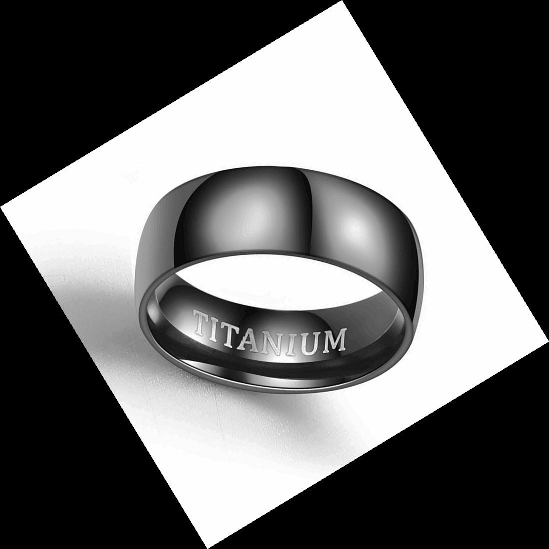 TITANIUM Titanium Steel Ring Men