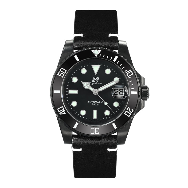 San Martin Green Water Ghost Diving Watch