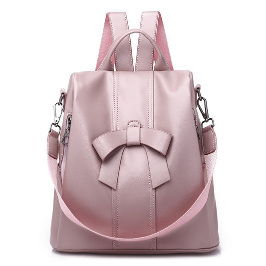 Large capacity bow knot backpack