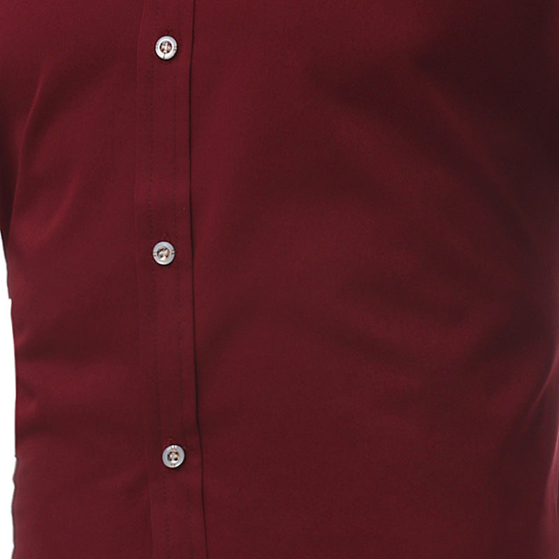 New autumn/winter men's long-sleeved shirts