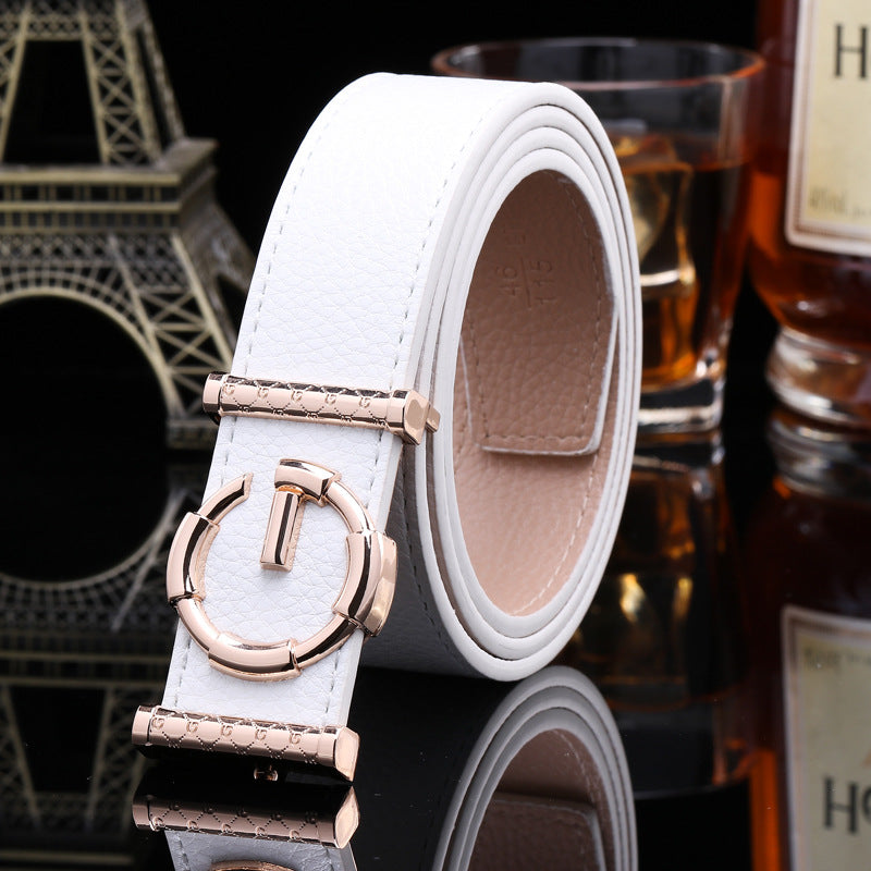 Ladies luxury belts cummerbunds for women G buckle Belt Genuine Leather belt Fashion genuine leather men belts buckle