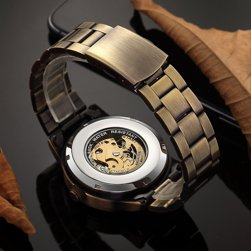 Casual men's mechanical watch