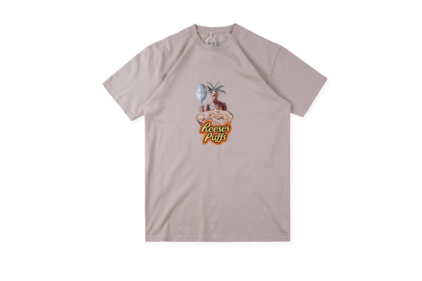 Cereal portrait print short-sleeved T-shirt