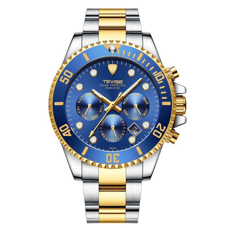 Six-pin fashion men's watch