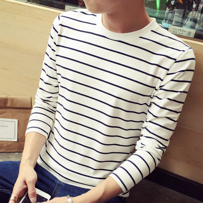 Striped colorblock T-shirt