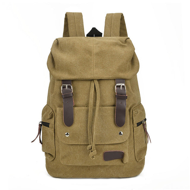 Canvas backpack