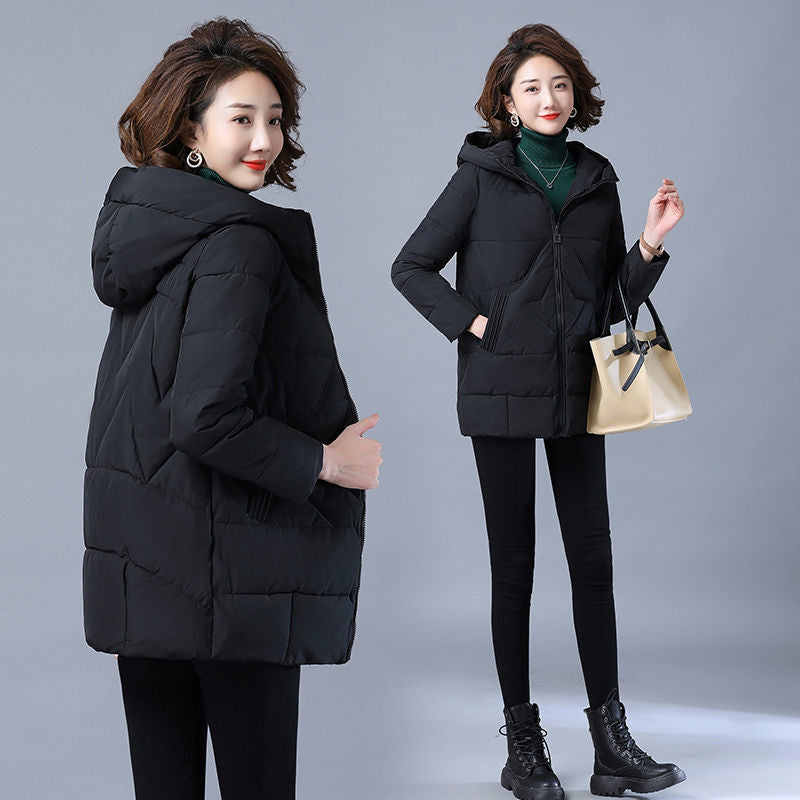 Loose Large Size Cotton-padded Western Style Padded Jacket