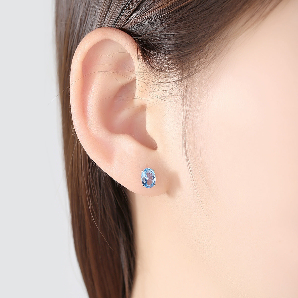 Women's S925 Sterling Silver Stud Earrings