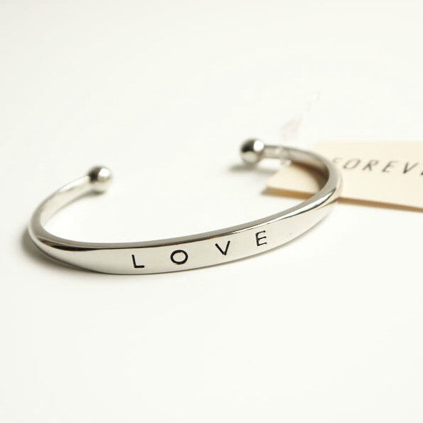 Love  alloy bracelet