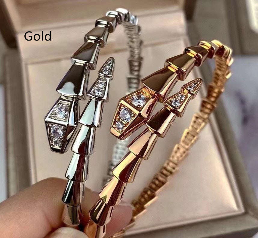 Bao Jia Snake Bone Elastic Bracelet Full Of Drilled Openings