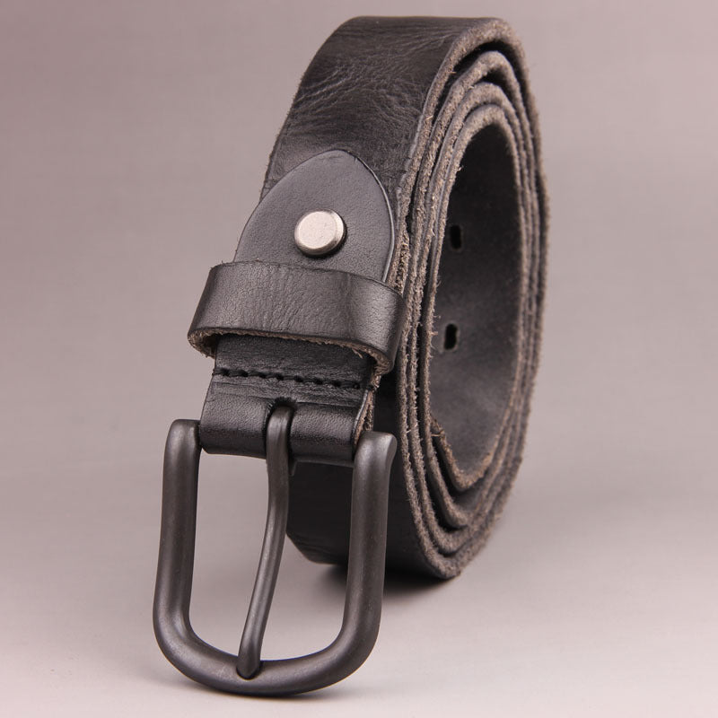 Pure Leather Ladies Belt Top Layer Simple