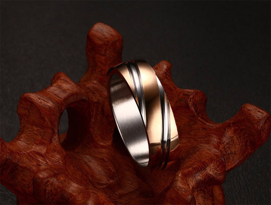 New Fashion Daily Wear Rings Top Quality Lead & Nickel Free Black Color Stainless Steel Men Party Rings