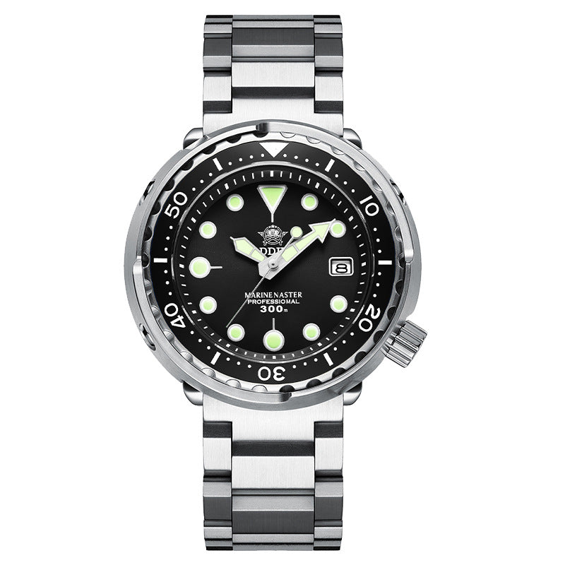 Customized fully automatic mechanical diving watch