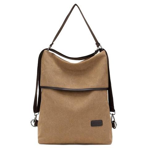 Fashion Simple Casual Canvas Backpack