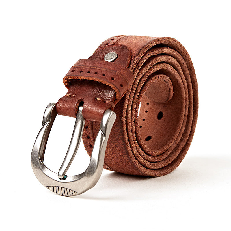 Cowhide belt