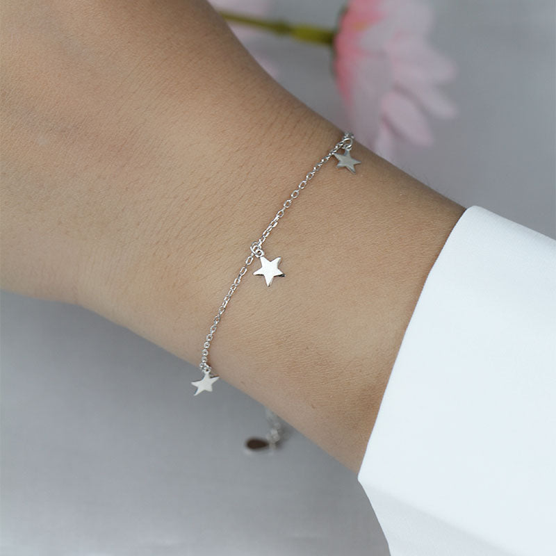 Five-Pointed Star Anklet Bracelet Cute Star Simple Jewelry