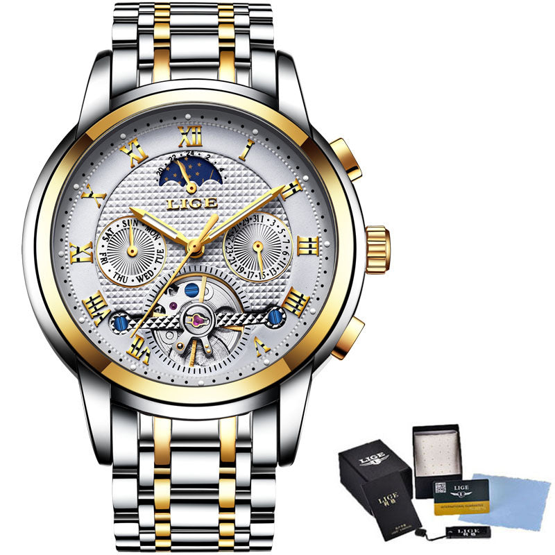 Tourbillon multifunctional mechanical watch