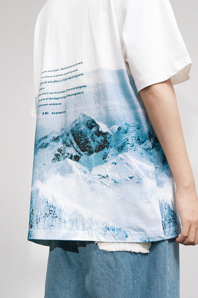 Snow Mountain Ice Peak T-shirt