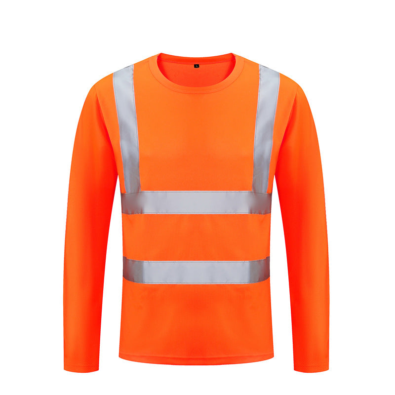 Long-sleeved road traffic safety clothing