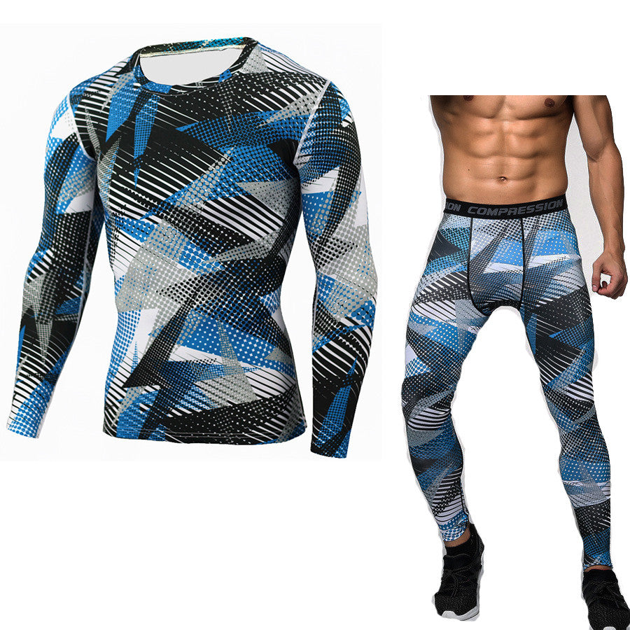 Camouflage leggings suit