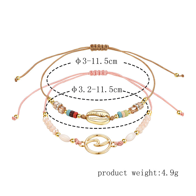 New Sweet And Exaggerated Retro Anklet For Women