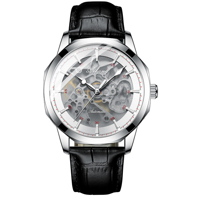 Men's Automatic Fully Hollow Mechanical Watch