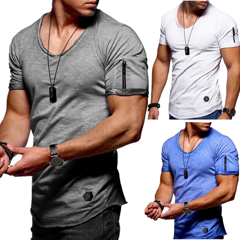 Solid color bottoming shirt