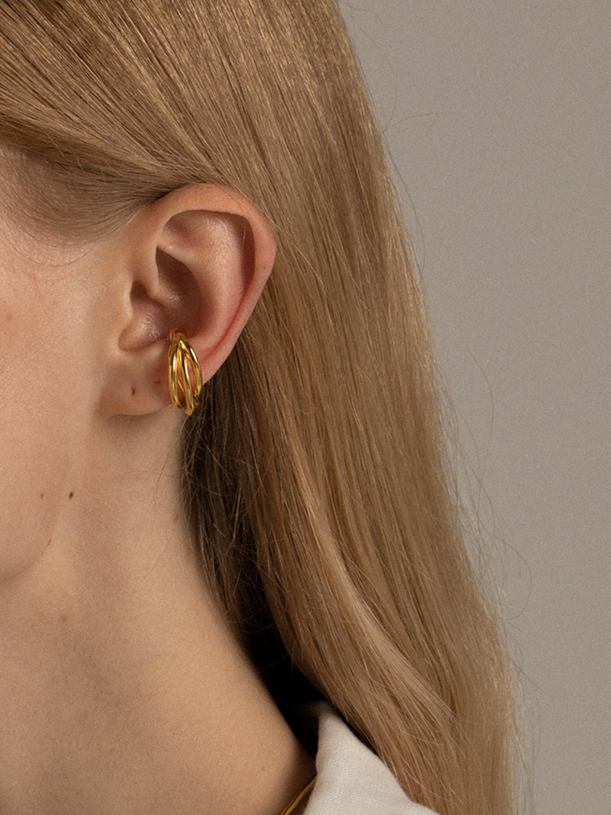 All-match Irregular Earrings Without Pierced Ears