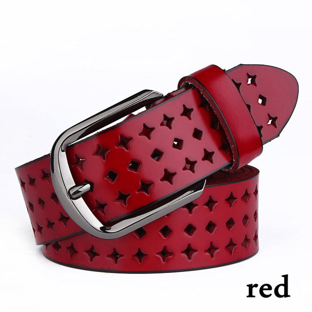 Pin buckle belt belt