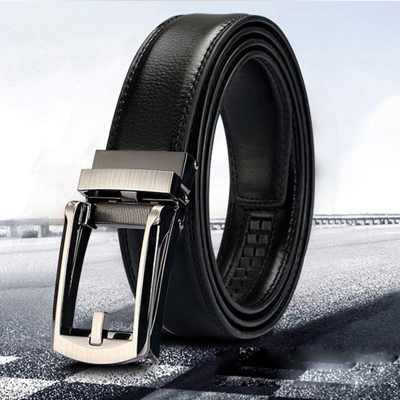 Men's leather belt