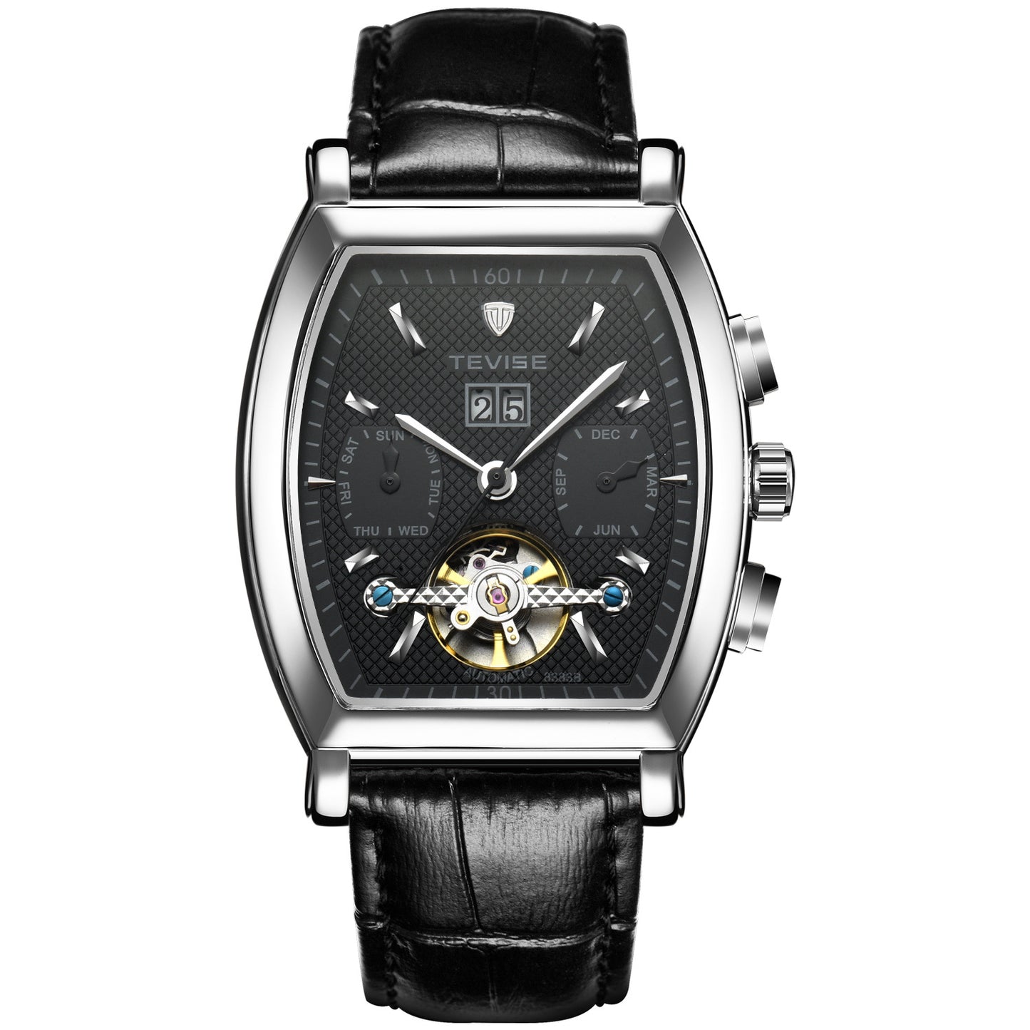 Hongkong Genuine Brand Tourbillon Watch Multifunctional Business Waterproof Automatic Mechanical Watches Mens Watch