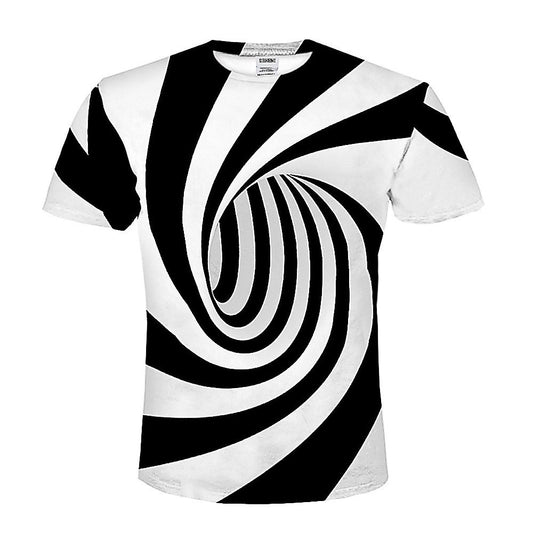 3D short-sleeved T-shirt