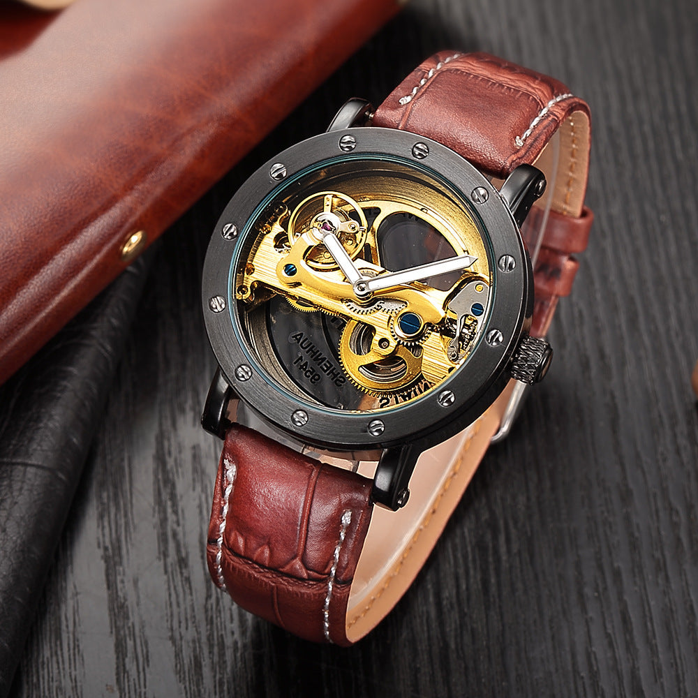 Waterproof Tourbillon Mechanical Watch