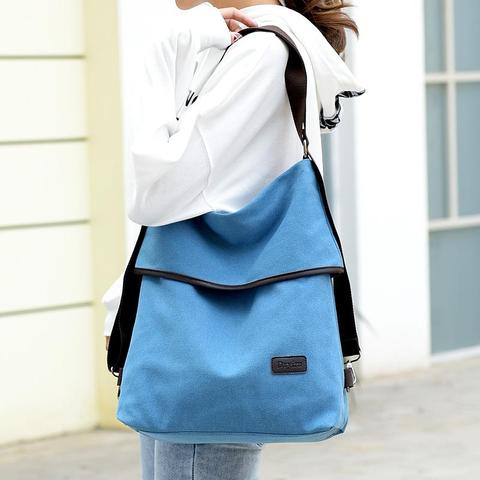 Fashion Simple Casual Canvas Backpack