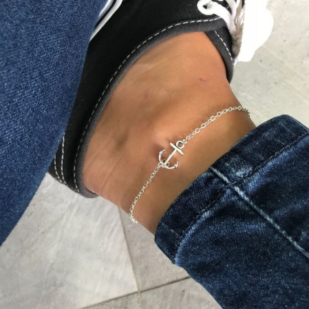 Fashion anklet alloy anchor anklet