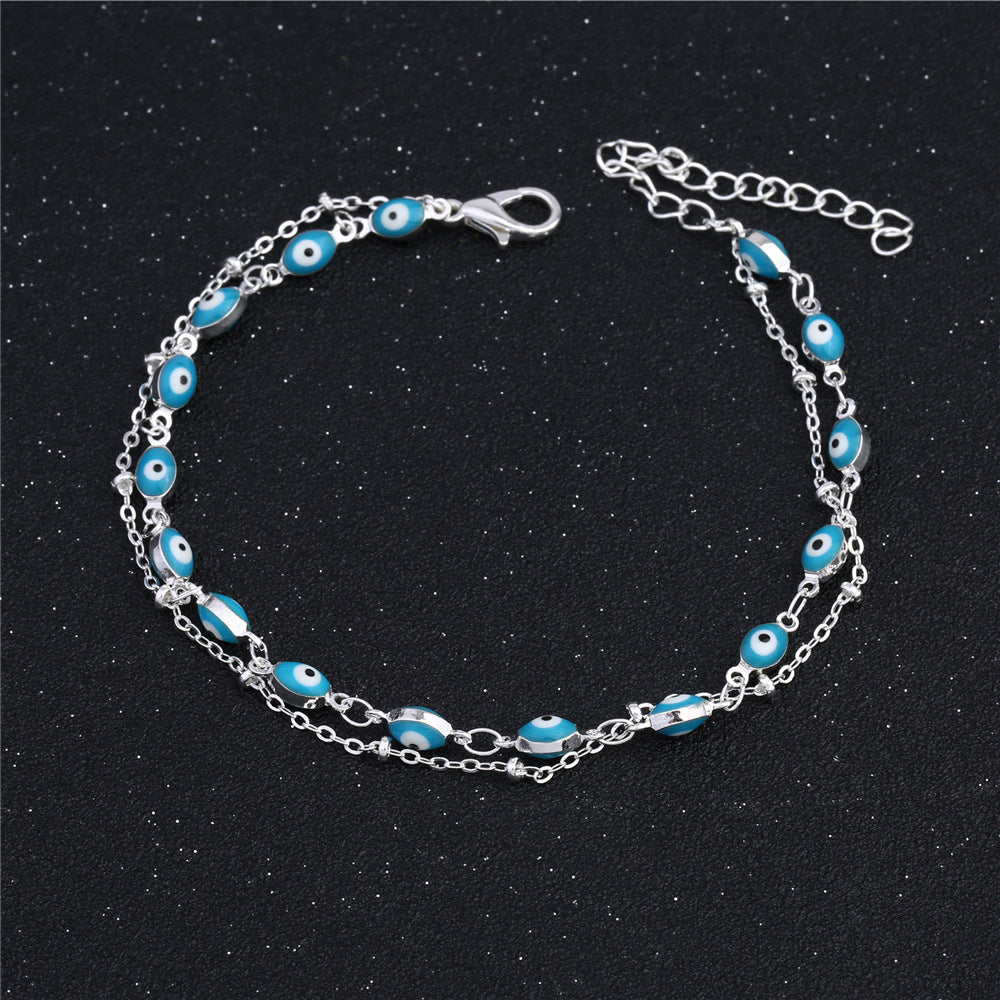 Eye Beach Chain Anklet