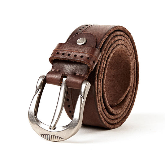 Cowhide belt