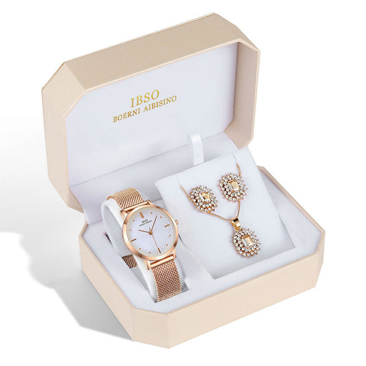New watch jewelry set