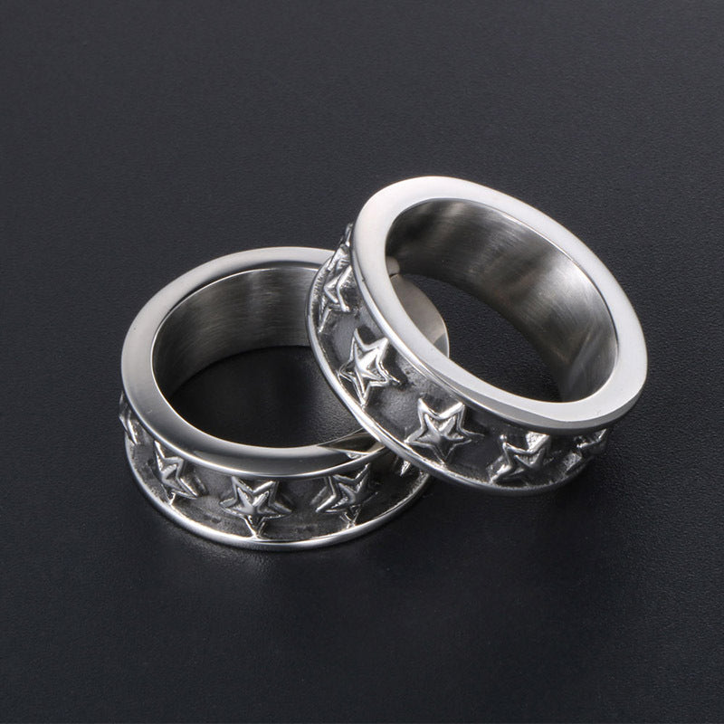 Trendy Men's And Women's Rings With Special Patterns