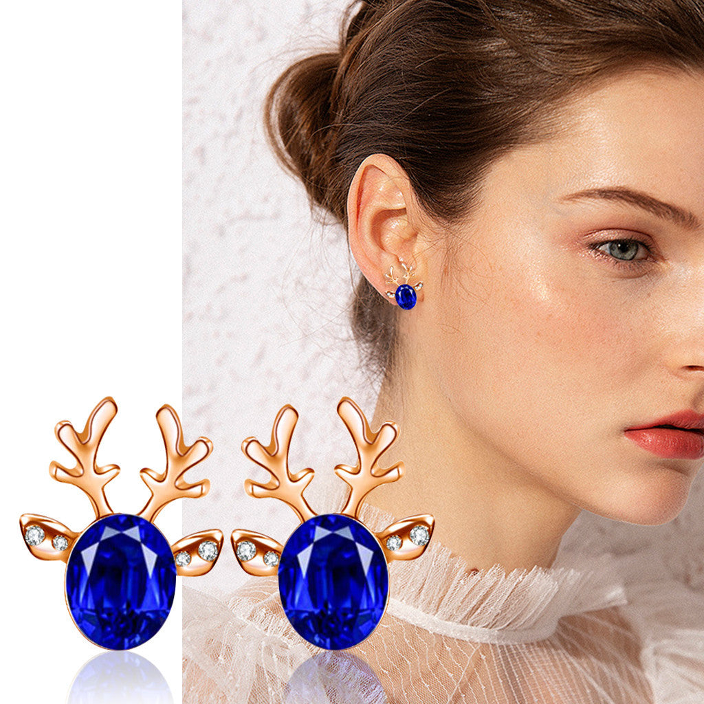 fashion antlers earrings