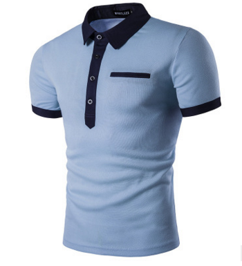 Single Breasted Mens Polo Shirt